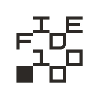FIDE100 logo black small